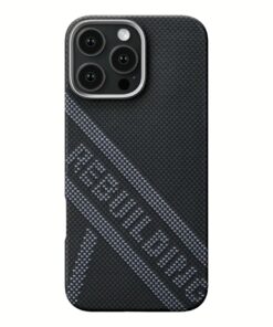 Pitaka รุ่น Re-TROS Rebuilding (Tactile Woven) - เคส iPhone 16 Pro - สี Rebuilding