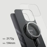 Pitaka รุ่น Re-TROS Rebuilding (Tactile Woven) - เคส iPhone 16 Pro - สี Rebuilding