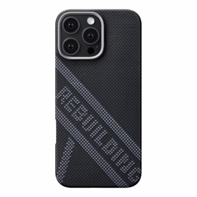 Pitaka รุ่น Re-TROS Rebuilding (Tactile Woven) - เคส iPhone 16 Pro Max - สี Rebuilding