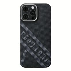 Pitaka รุ่น Re-TROS Rebuilding (Tactile Woven) - เคส iPhone 16 Pro Max - สี Rebuilding