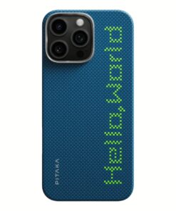 Pitaka รุ่น Tactile Woven - เคส iPhone 16 Pro Max - สี Hello World
