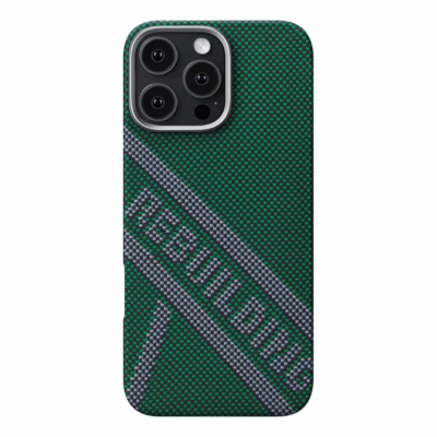 Pitaka รุ่น Re-TROS Rebuilding (Tactile Woven) - เคส iPhone 16 Pro - สี Refining