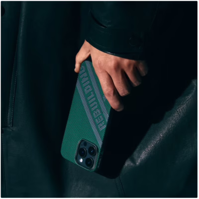 Pitaka รุ่น Re-TROS Rebuilding (Tactile Woven) - เคส iPhone 16 Pro - สี Refining