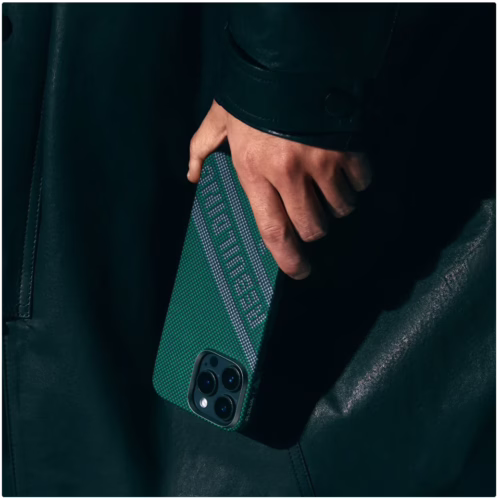 Pitaka รุ่น Re-TROS Rebuilding (Tactile Woven) - เคส iPhone 16 Pro Max - สี Refining