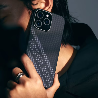 Pitaka รุ่น Re-TROS Rebuilding (Tactile Woven) - เคส iPhone 16 Pro - สี Refining