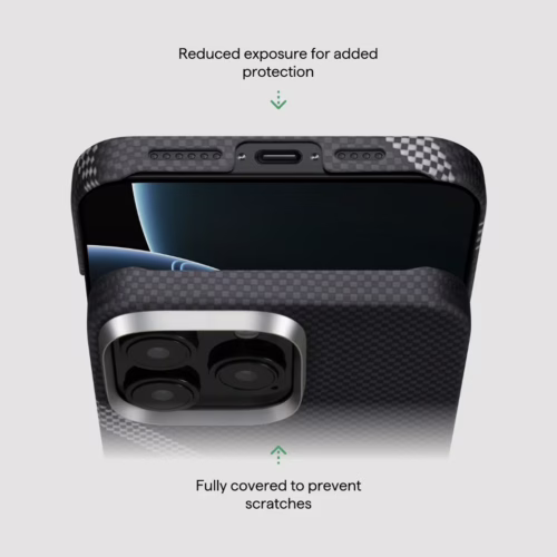 Pitaka รุ่น Re-TROS Rebuilding (Tactile Woven) - เคส iPhone 16 Pro Max - สี Refining