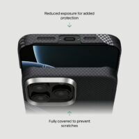 Pitaka รุ่น Re-TROS Rebuilding (Tactile Woven) - เคส iPhone 16 Pro Max - สี Refining