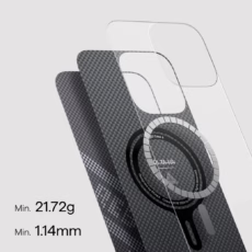 Pitaka รุ่น Re-TROS Rebuilding (Tactile Woven) - เคส iPhone 16 Pro Max - สี Refining