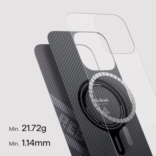 Pitaka รุ่น Re-TROS Rebuilding (Tactile Woven) - เคส iPhone 16 Pro Max - สี Refining