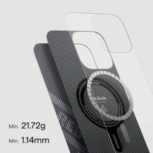 Pitaka รุ่น Re-TROS Rebuilding (Tactile Woven) - เคส iPhone 16 Pro Max - สี Refining