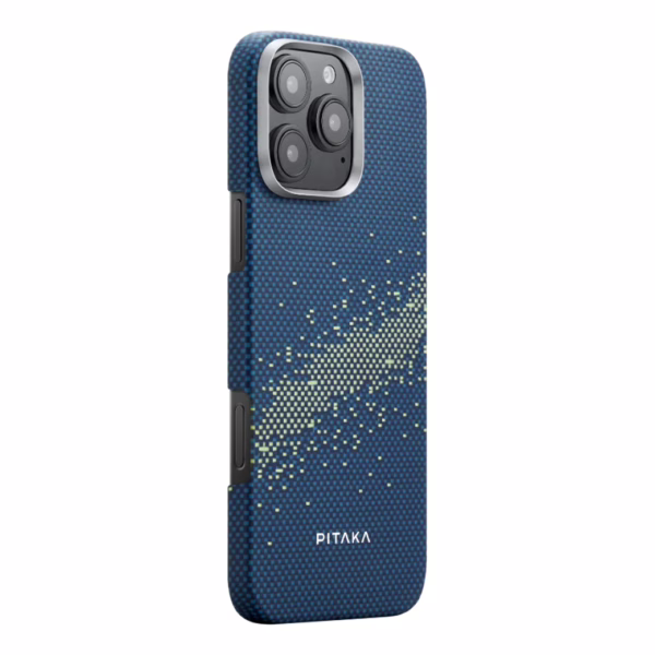 Pitaka รุ่น StarPeak Lumintex™ Edition (Tactile Woven) - เคส iPhone 16 Pro - สี Milky way galaxy