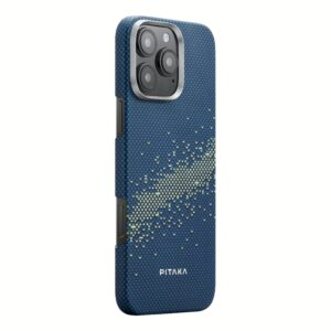 Pitaka รุ่น StarPeak Lumintex™ Edition (Tactile Woven) - เคส iPhone 16 Pro - สี Milky way galaxy 13 Pitaka รุ่น StarPeak Lumintex™ Edition (Tactile Woven) - เคส iPhone 16 Pro - สี Milky way galaxy