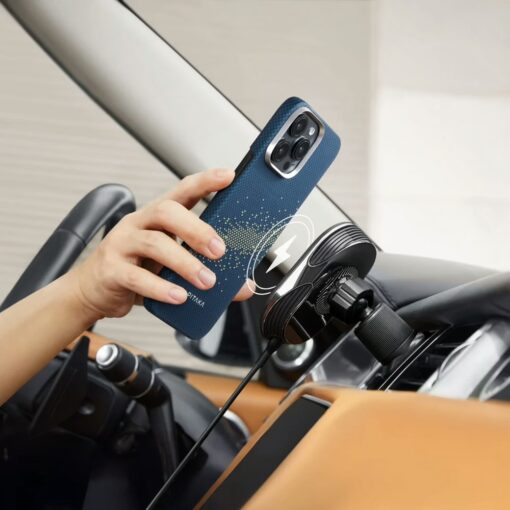Pitaka รุ่น StarPeak Lumintex™ Edition (Tactile Woven) - เคส iPhone 16 Pro - สี Milky way galaxy - Image 12