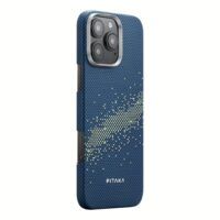 Pitaka รุ่น StarPeak Lumintex™ Edition (Tactile Woven) - เคส iPhone 16 Pro Max - สี Milky way galaxy