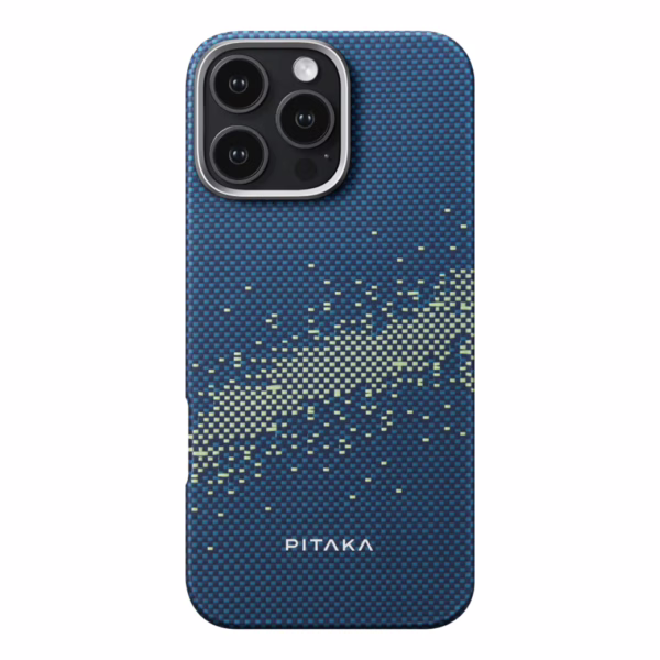 Pitaka รุ่น StarPeak Lumintex™ Edition (Tactile Woven) - เคส iPhone 16 Pro Max - สี Milky way galaxy