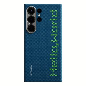 Pitaka รุ่น Tactile Woven - เคส Galaxy S24 Ultra - สี Hello World