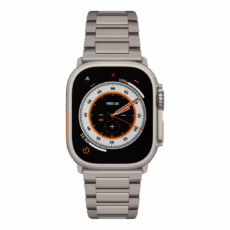 Sandmarc รุ่น Titanium (Grade 2) - สายนาฬิกา Apple Watch Ultra 1/2 - สี Natural
