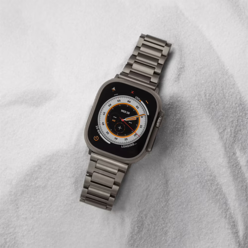 Sandmarc รุ่น Titanium (Grade 2) - สายนาฬิกา Apple Watch Ultra 1/2 - สี Natural