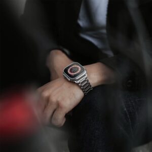Sandmarc รุ่น Titanium (Grade 2) - สายนาฬิกา Apple Watch Ultra 1/2 - สี Natural