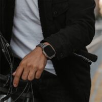 Sandmarc รุ่น Titanium (Grade 2) - สายนาฬิกา Apple Watch Ultra 1/2 - สี Natural
