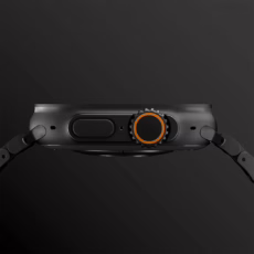 Sandmarc รุ่น Titanium (Grade 2) - สายนาฬิกา Apple Watch Ultra 1/2 - สี Black