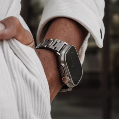 Sandmarc รุ่น Titanium (Grade 5) - สายนาฬิกา Apple Watch Ultra 1/2 - สี Natural