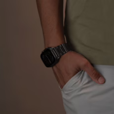 Sandmarc รุ่น Titanium (Grade 5) - สายนาฬิกา Apple Watch Ultra 1/2 - สี Black
