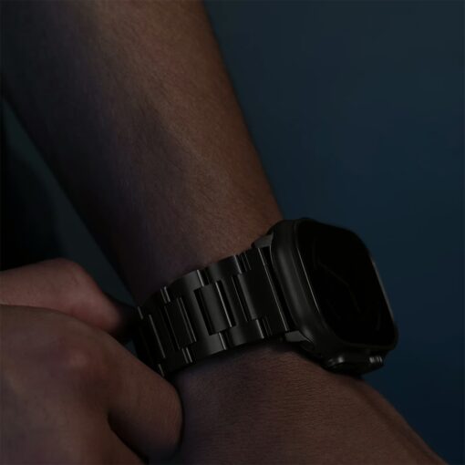Sandmarc รุ่น Titanium (Grade 5) - สายนาฬิกา Apple Watch Ultra 1/2 - สี Black - Image 8