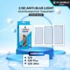 Hishield รุ่น 2.5D Anti-Blue Light Glass - ฟิล์มกระจกกันรอย Galaxy S25 Plus - สี Blue