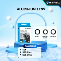 Hishield รุ่น Aluminium Lens - กระจกเลนส์กล้อง Galaxy S25 Plus - Colorful