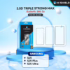 Hishield รุ่น 2.5D Triple Strong Max - ฟิล์มกระจกกันรอย Galaxy S25 Ultra - สี Black