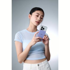 Photofast รุ่น MagSlim x Qi2 - พาวเวอร์แบงค์ชาร์จไร้สาย ความจุ 5000 mAh - สี Pink
