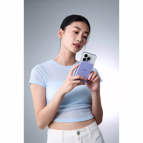 Photofast รุ่น MagSlim x Qi2 - พาวเวอร์แบงค์ชาร์จไร้สาย ความจุ 5000 mAh - สี White