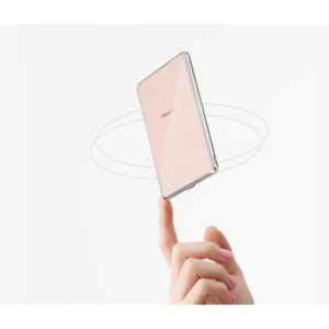 Photofast รุ่น MagSlim x Qi2 - พาวเวอร์แบงค์ชาร์จไร้สาย ความจุ 5000 mAh - สี Pink