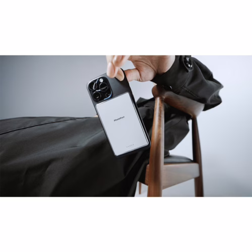 Photofast รุ่น MagSlim x Qi2 - พาวเวอร์แบงค์ชาร์จไร้สาย ความจุ 5000 mAh - สี White