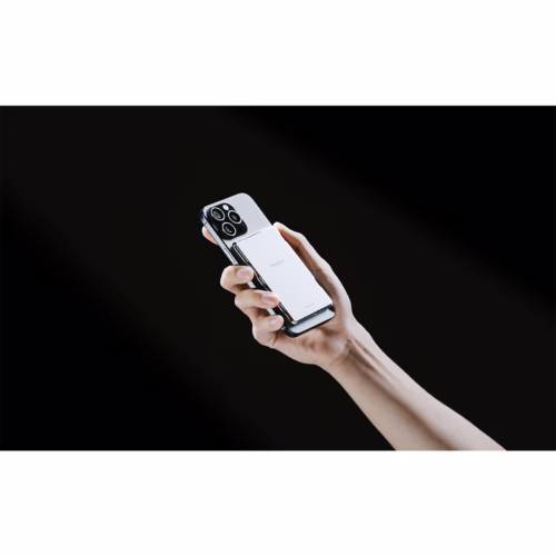 Photofast รุ่น MagSlim x Qi2 - พาวเวอร์แบงค์ชาร์จไร้สาย ความจุ 5000 mAh - สี White