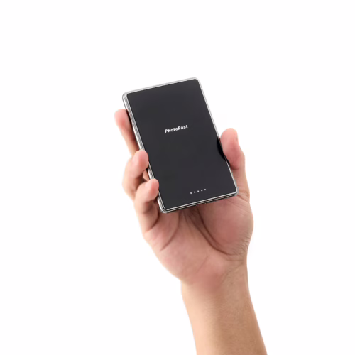 Photofast รุ่น MagSlim x Qi2 - พาวเวอร์แบงค์ชาร์จไร้สาย ความจุ 5000 mAh - สี Black