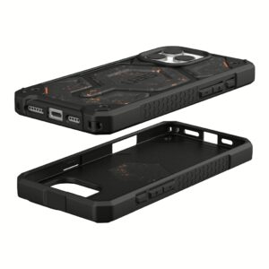 UAG รุ่น Monarch Pro - เคส iPhone 16 Pro Max – สี Forged Carbon Fiber with Copper (Limited Edition)