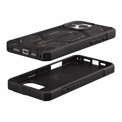 UAG รุ่น Monarch Pro - เคส iPhone 16 Pro Max – สี Forged Carbon Fiber with Copper (Limited Edition)