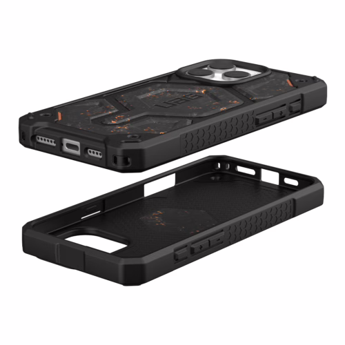 UAG รุ่น Monarch Pro - เคส iPhone 16 Pro Max – สี Forged Carbon Fiber with Copper (Limited Edition)