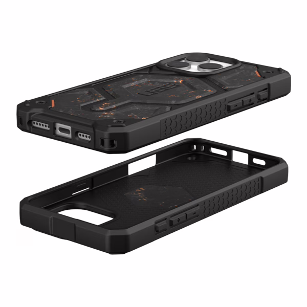 UAG รุ่น Monarch Pro - เคส iPhone 16 Pro Max – สี Forged Carbon Fiber with Copper (Limited Edition)