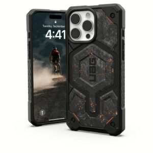 UAG รุ่น Monarch Pro - เคส iPhone 16 Pro Max – สี Forged Carbon Fiber with Copper (Limited Edition)