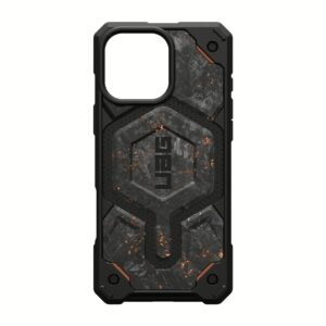 UAG รุ่น Monarch Pro - เคส iPhone 16 Pro Max – สี Forged Carbon Fiber with Copper (Limited Edition)