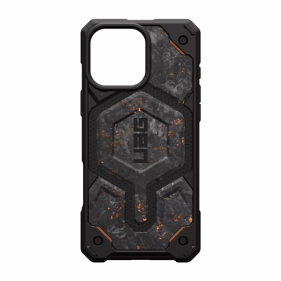 UAG รุ่น Monarch Pro - เคส iPhone 16 Pro Max – สี Forged Carbon Fiber with Copper (Limited Edition)