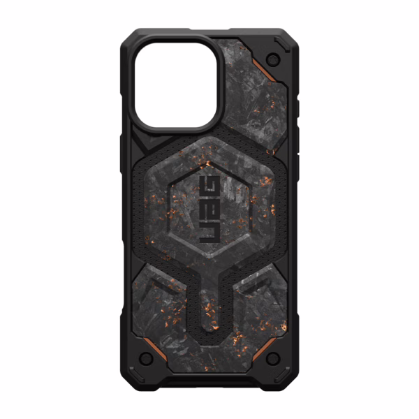 UAG รุ่น Monarch Pro - เคส iPhone 16 Pro Max – สี Forged Carbon Fiber with Copper (Limited Edition)