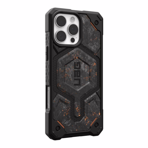 UAG รุ่น Monarch Pro - เคส iPhone 16 Pro Max – สี Forged Carbon Fiber with Copper (Limited Edition)