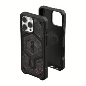 UAG รุ่น Monarch Pro - เคส iPhone 16 Pro Max – สี Forged Carbon Fiber with Copper (Limited Edition)