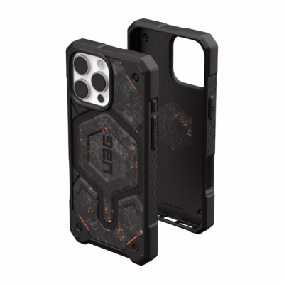 UAG รุ่น Monarch Pro - เคส iPhone 16 Pro Max – สี Forged Carbon Fiber with Copper (Limited Edition)