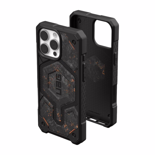 UAG รุ่น Monarch Pro - เคส iPhone 16 Pro Max – สี Forged Carbon Fiber with Copper (Limited Edition)