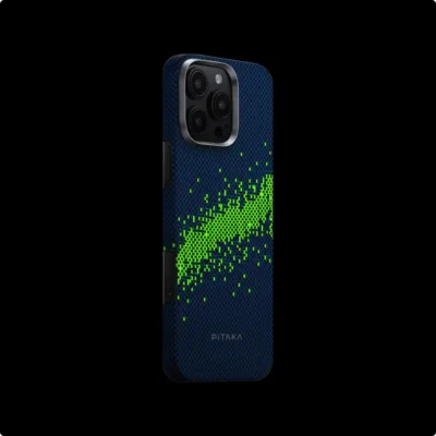 Pitaka รุ่น StarPeak Lumintex™ Edition (Tactile Woven) - เคส iPhone 16 Pro - สี Milky way galaxy